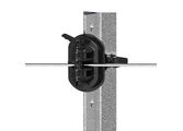 G686 Steel Post Pinlock Insulator, 30 Deg