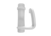 G750 Multi Wire Ring Top Post Insulator White - Front Facing