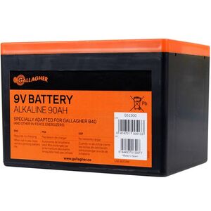Batería de celda seca de 9 voltios