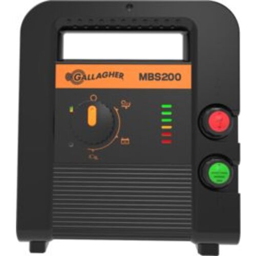 G389 MBS200 Multi Powered Fence Energizer, Front Facing