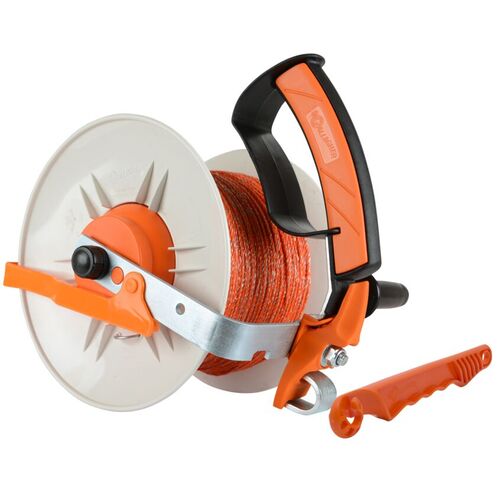 Geared Reel - Pre wound with Orange turbo wire