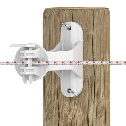 G617 Wood Post 5" Offset Insulator - 30 deg