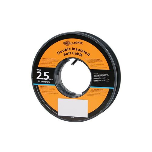 G62 Double Insulated Soft Cable 2.5mm x 400m, 30 deg