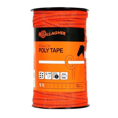 G623 12.5mm Poly Tape, Front Facing