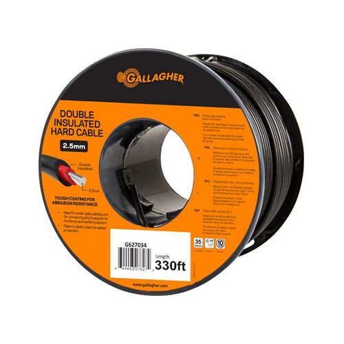 G627 2.5mm Double Insulated Hard Cable, 30 deg