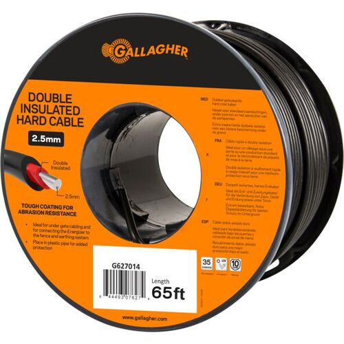 G627 Double Insulated Hard Cable 65ft