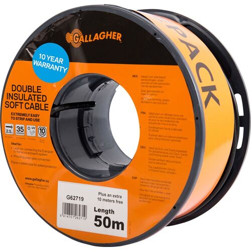 G627 Double Insulated Soft Cable 60m, 30 Degrees