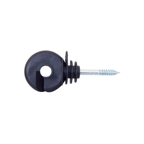 G667 Standard Wood Post Screw-in Ring Insulator, Front Facing