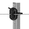 G686 Steel Post Pinlock Insulator, 30 Deg